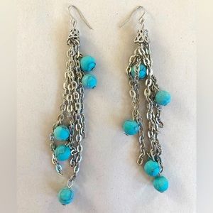 5 FOR $25 JEWELRY - Women’s Faux Turquoise Earrings